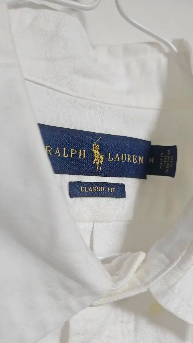 ポロラルフローレン オックスフォード クラシックフィット 白 シャツ