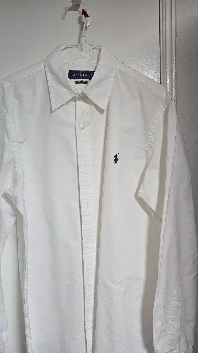ポロラルフローレン オックスフォード クラシックフィット 白 シャツ