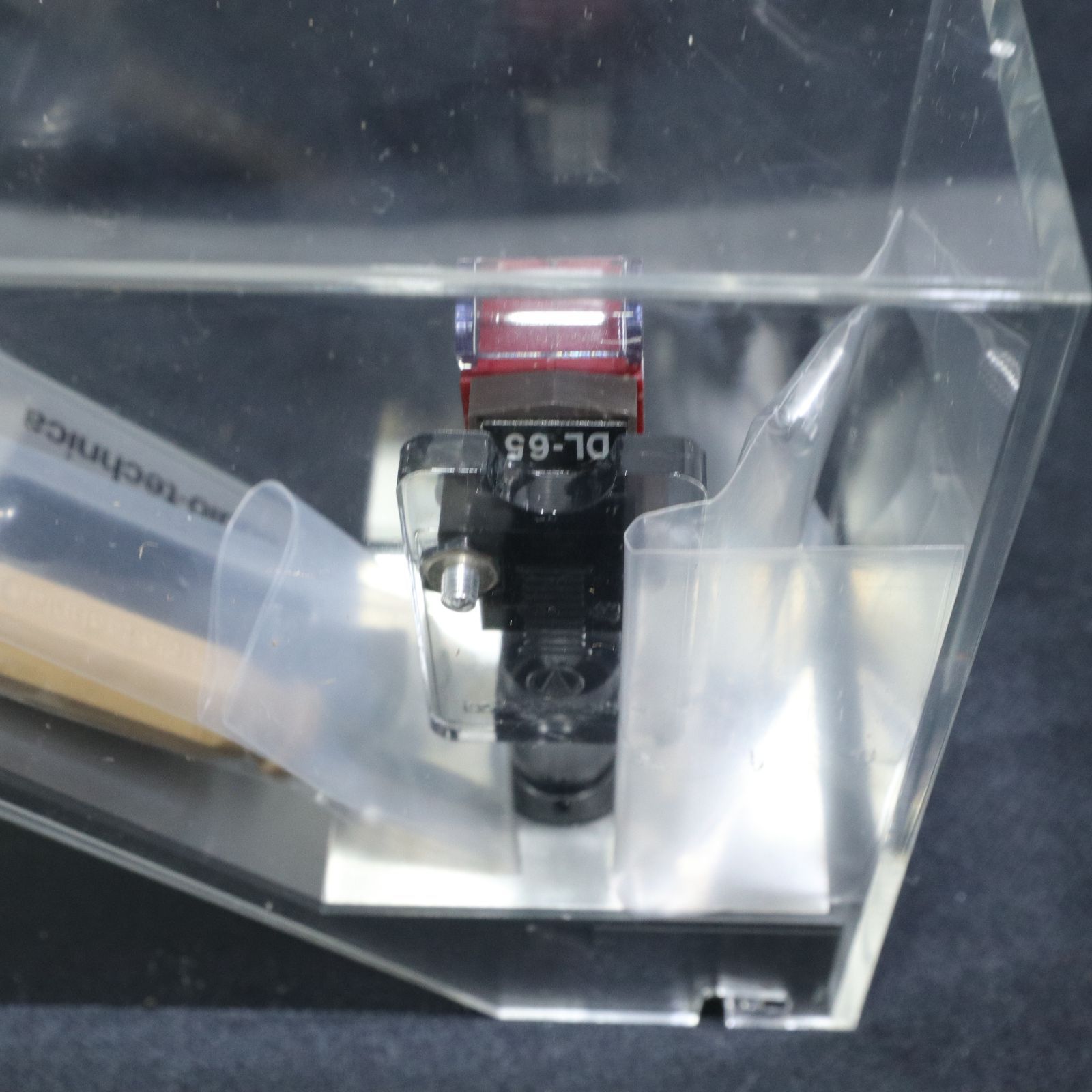 DENON デノン DL-65 MM型 レコード カートリッジ 保管ケースは別メーカー