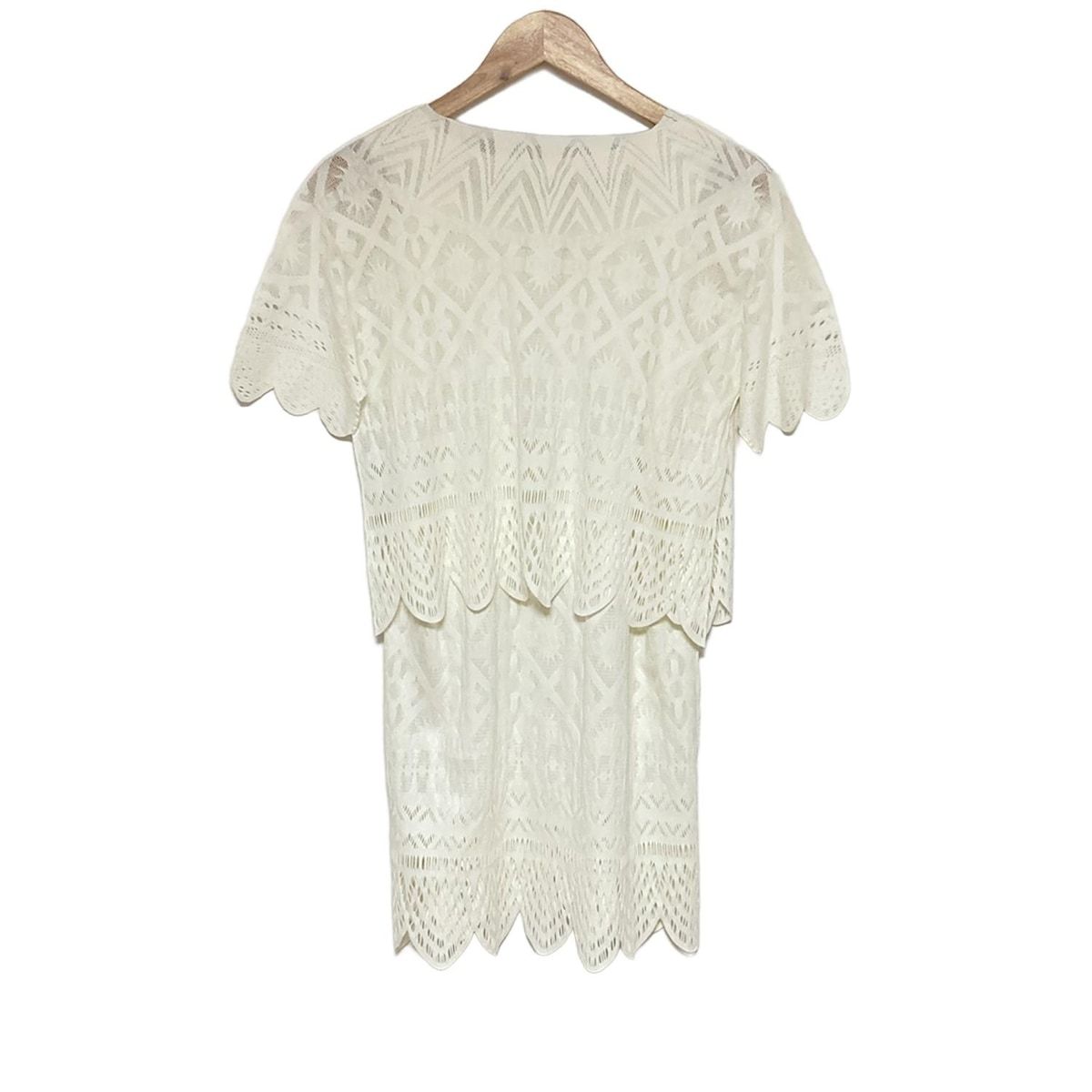 PLEATS PLEASE プリーツプリーズ ワンピースセットアップ レディース - 白 A.POC INSIDE