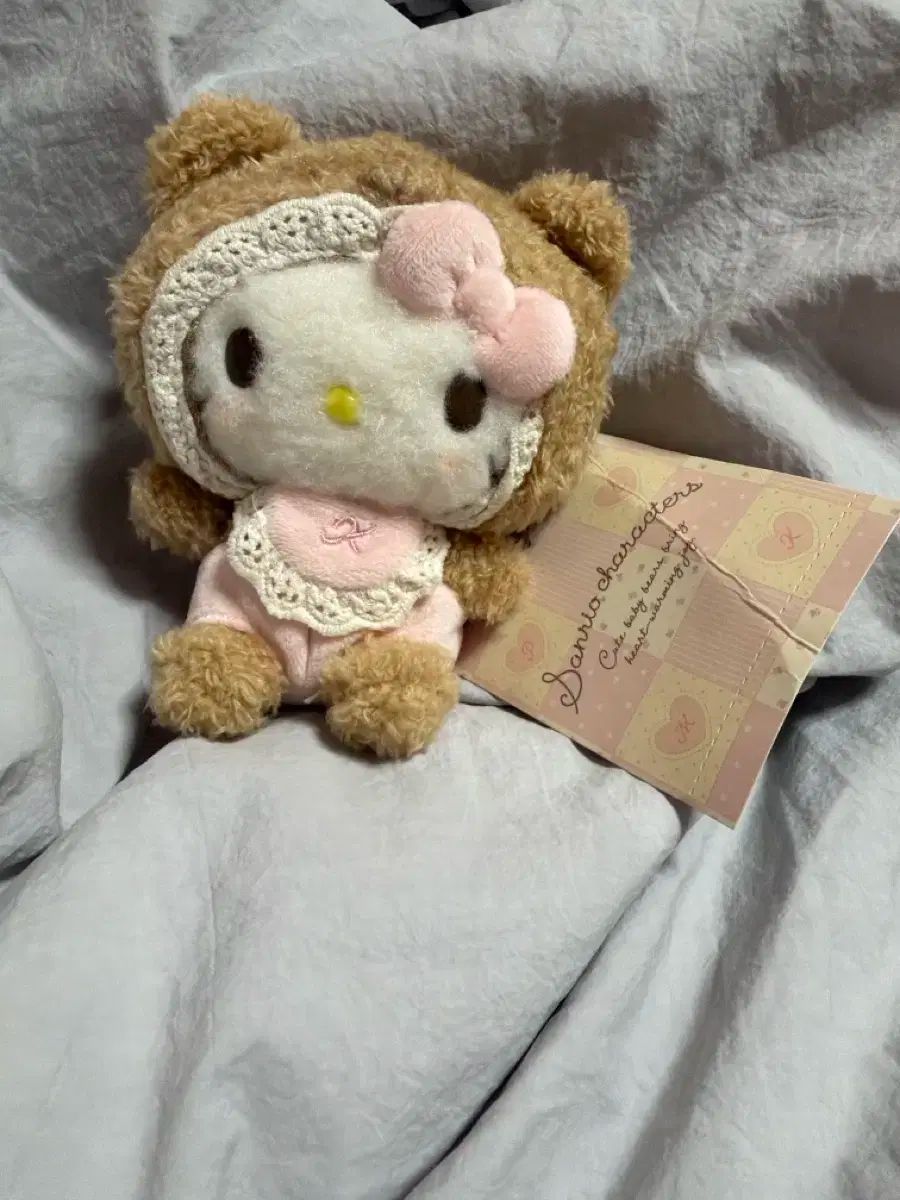 ラテくま マスコット キーホルダー ハローキティ サンリオ