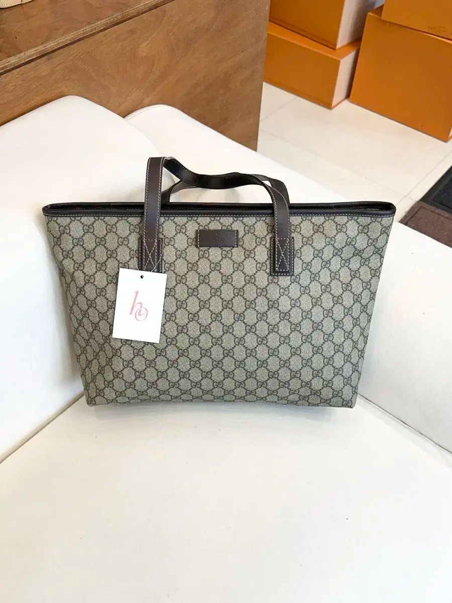 グッチ Classic PVC ショッパーバッグ