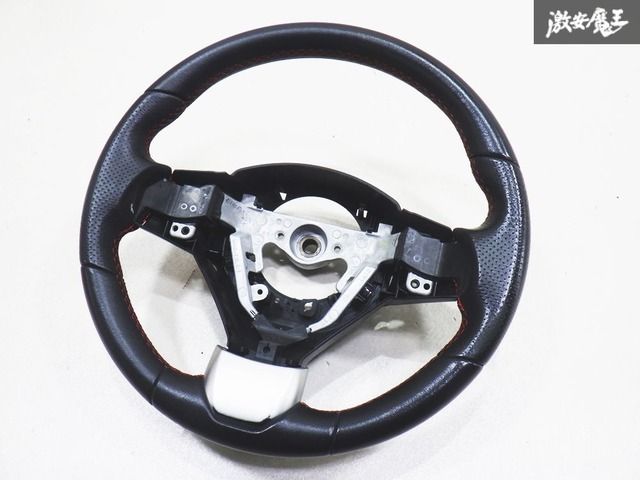 美品!SUZUKI スイフトスポーツ　ZC32　純正ステアリング，インフレータ欠品 Yahoo!オークション -「zc32s 純正ステアリング」(スズキ用) (自動車