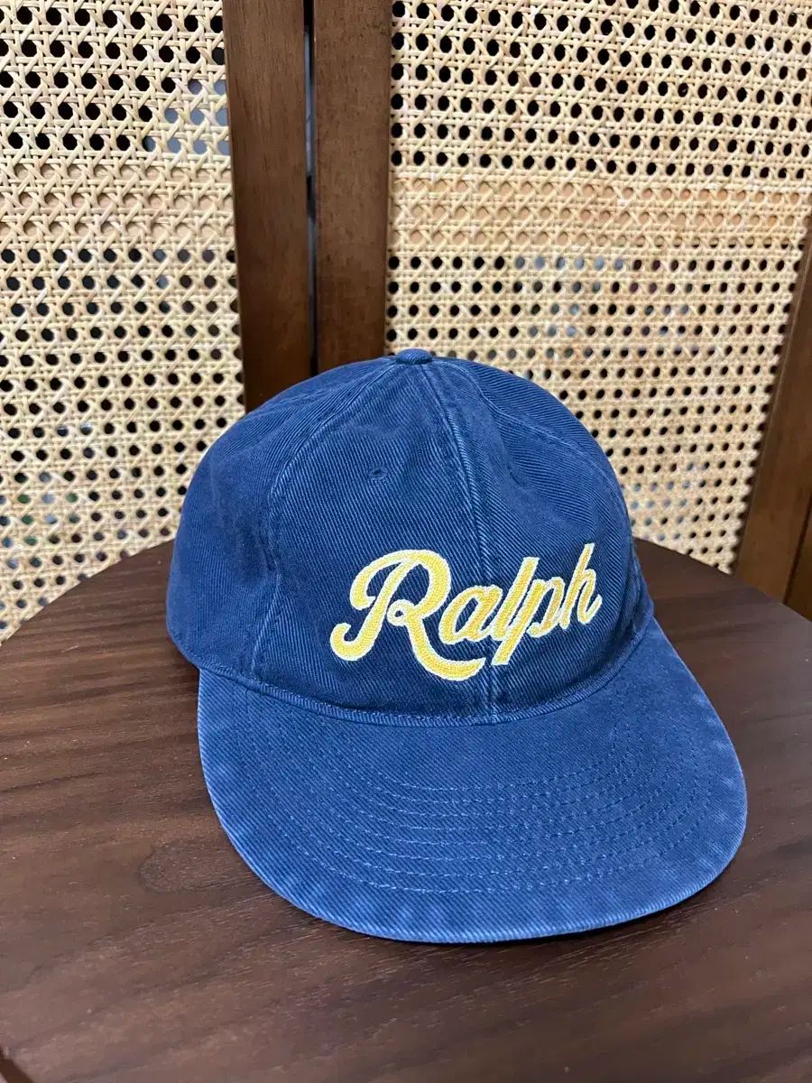  ラルフローレン アプリケ ツイル ボール キャップ - ネイビー その他 キャップ