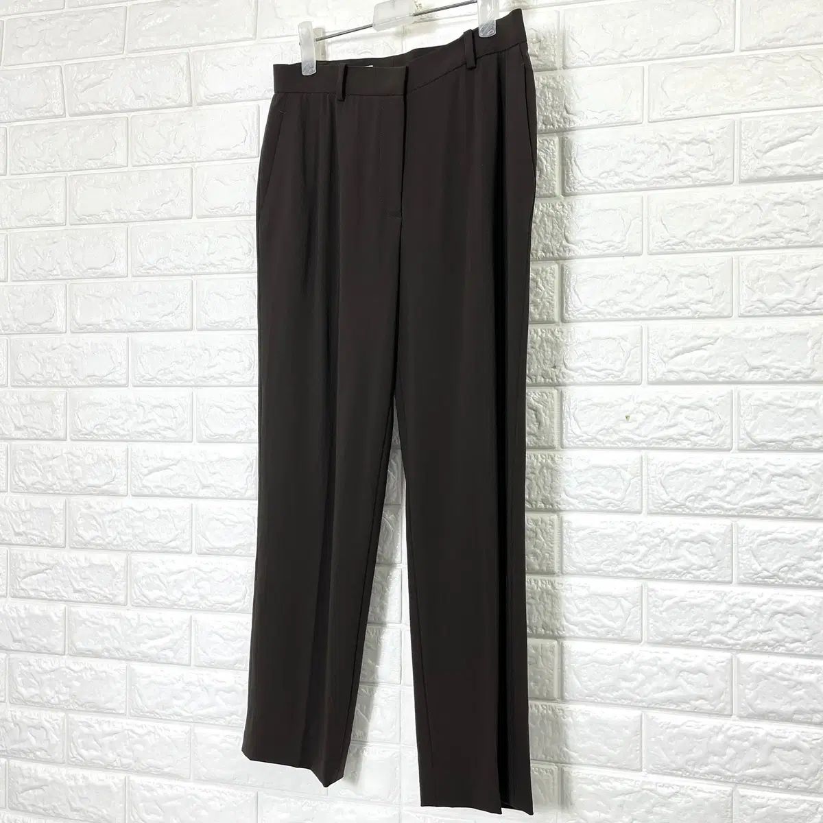 アニオナ agnona ブラウン バージンウール レディース ズボン ウエスト 29