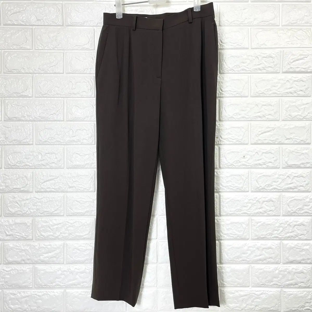 アニオナ agnona ブラウン バージンウール レディース ズボン ウエスト 29