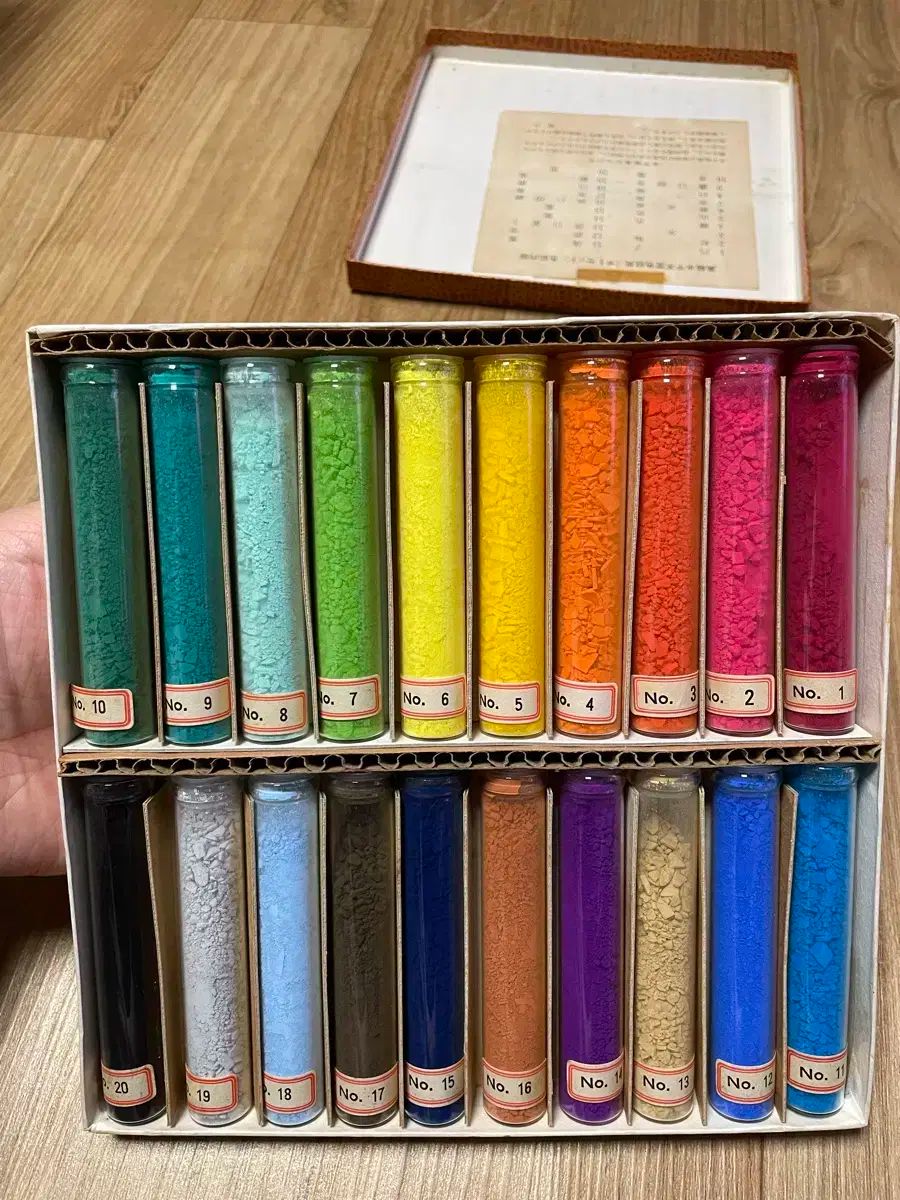 ローラン 黄色 分채 20色 品 民画 韓国画 東洋画