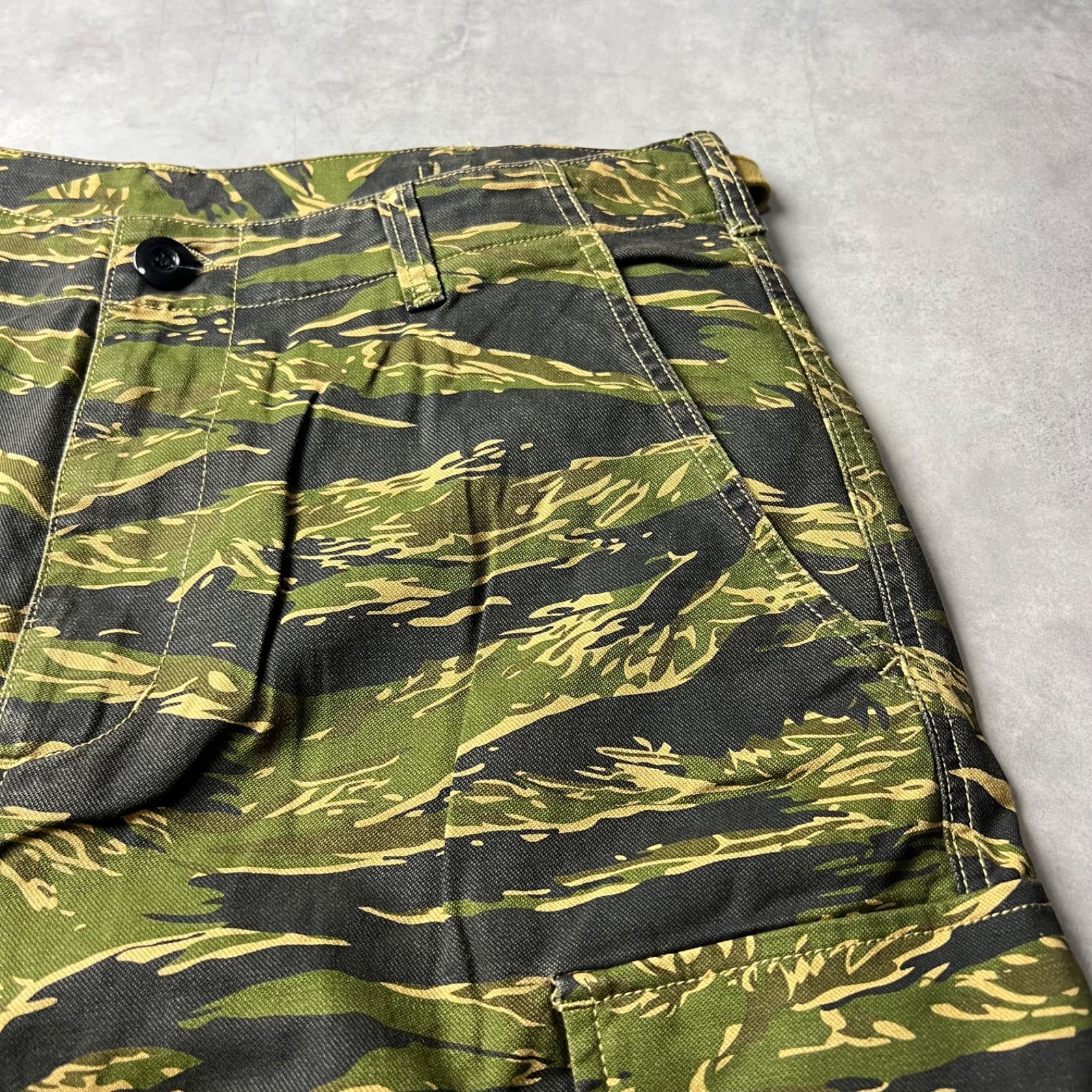 🟥新品未使用🟥 タイガーカモ タイガーストライプ カーゴパンツ ワーク