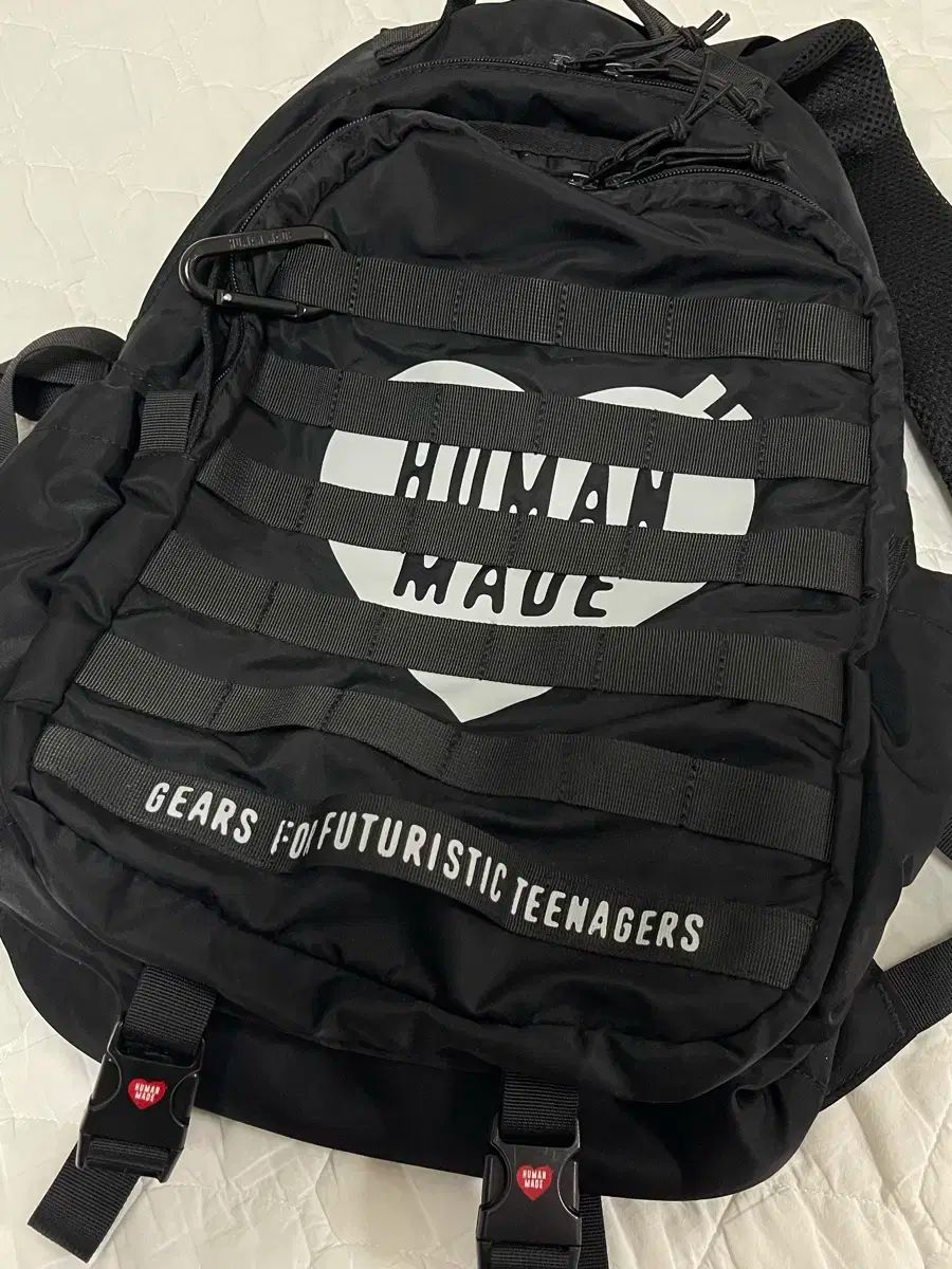 HUMAN MADE ヒューマンメイド ミリタリー バックパック ブラック