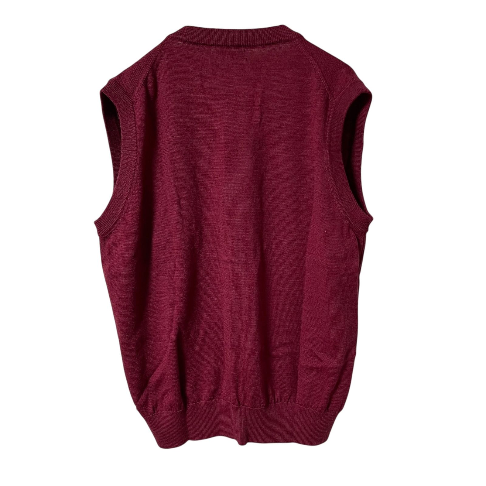 RE260【美品】BURBERRY GOLF バーバリーゴルフ ベスト ノバチェック