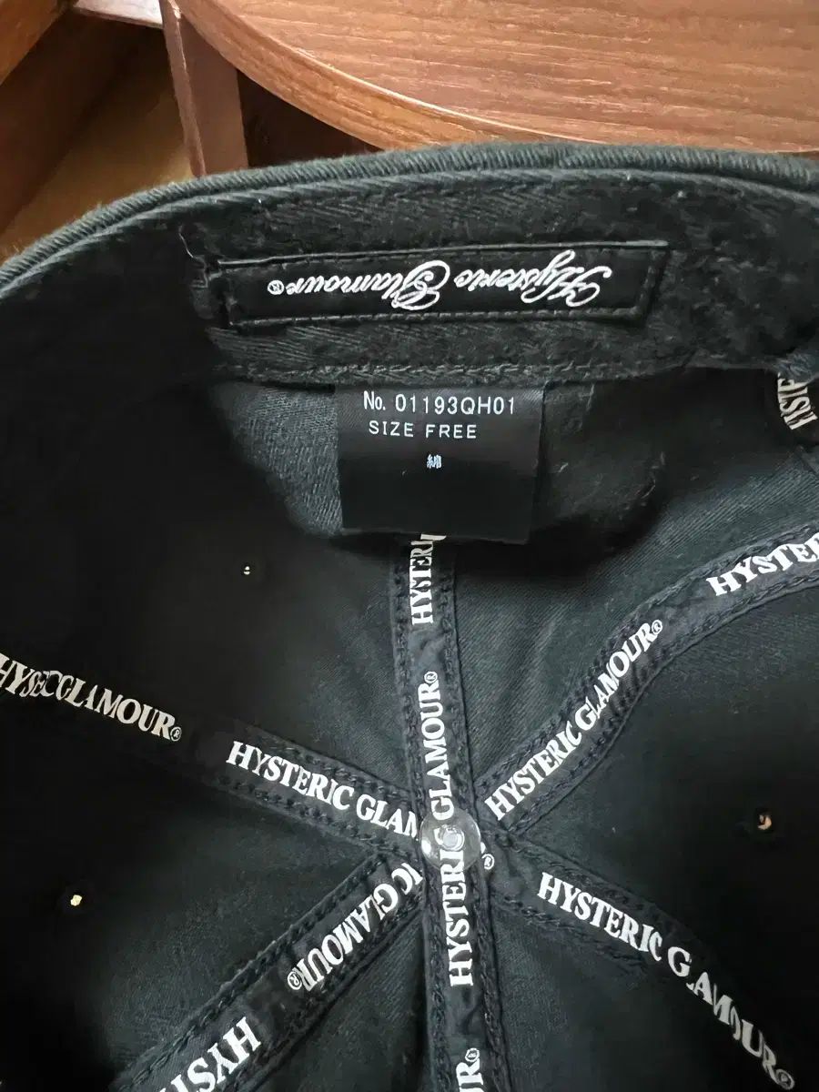 ヒステリックグラマー 6パネルキャップ