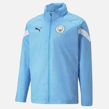 22-23 マンチェスターシティ オールウェザー ジャケット スカイブルー