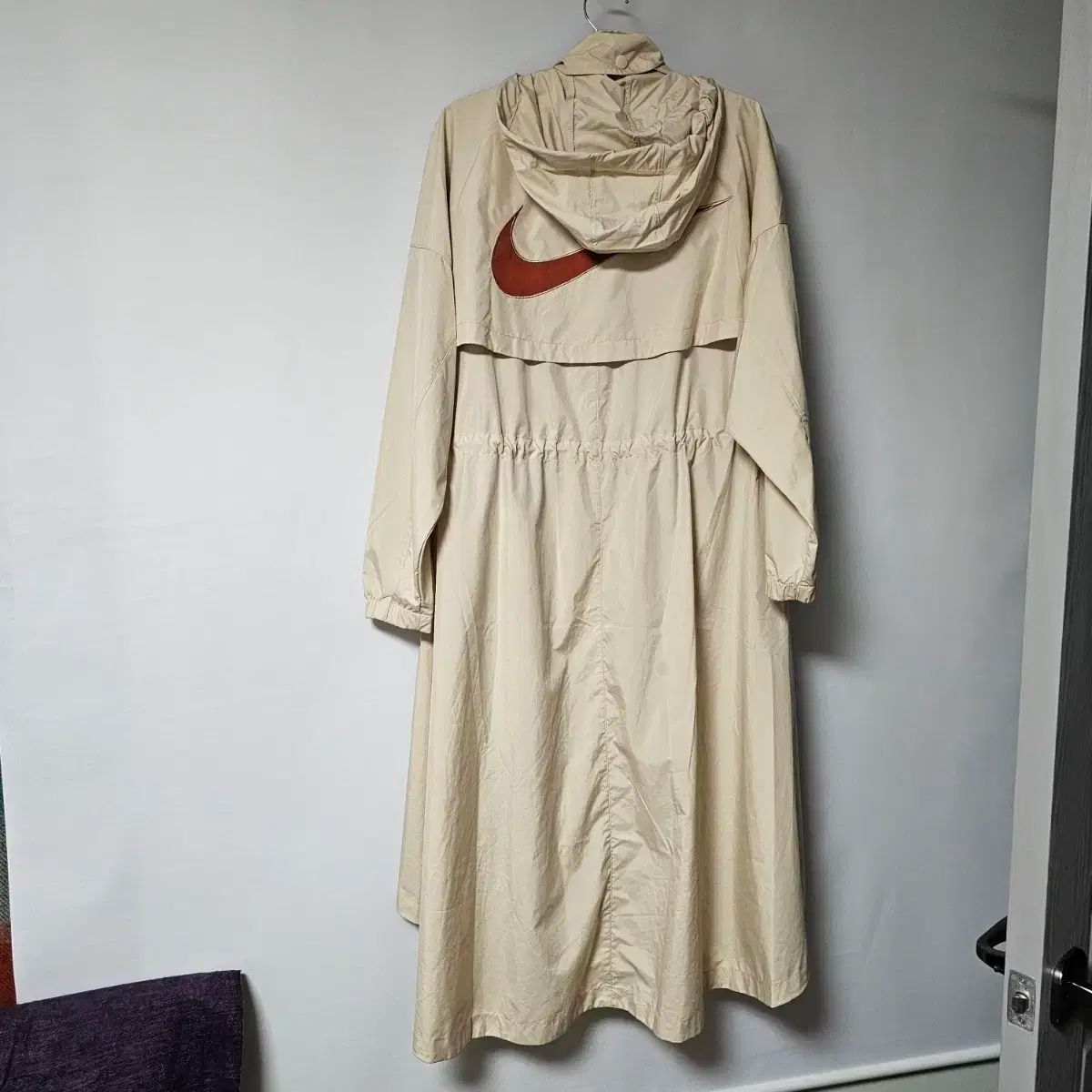 級 S NIKE ロング ウィンドブレーカー 55 66 オーバーサイズ