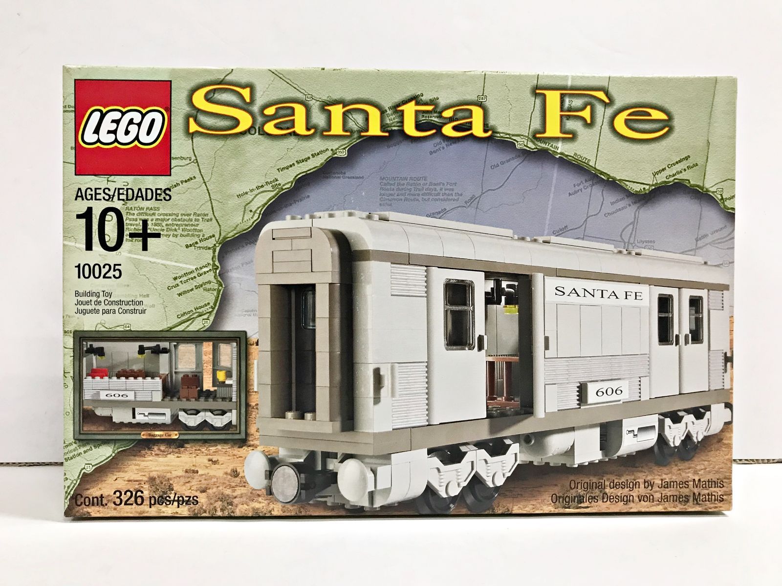 32 LEGO レゴ サンタフェ客車1 10025