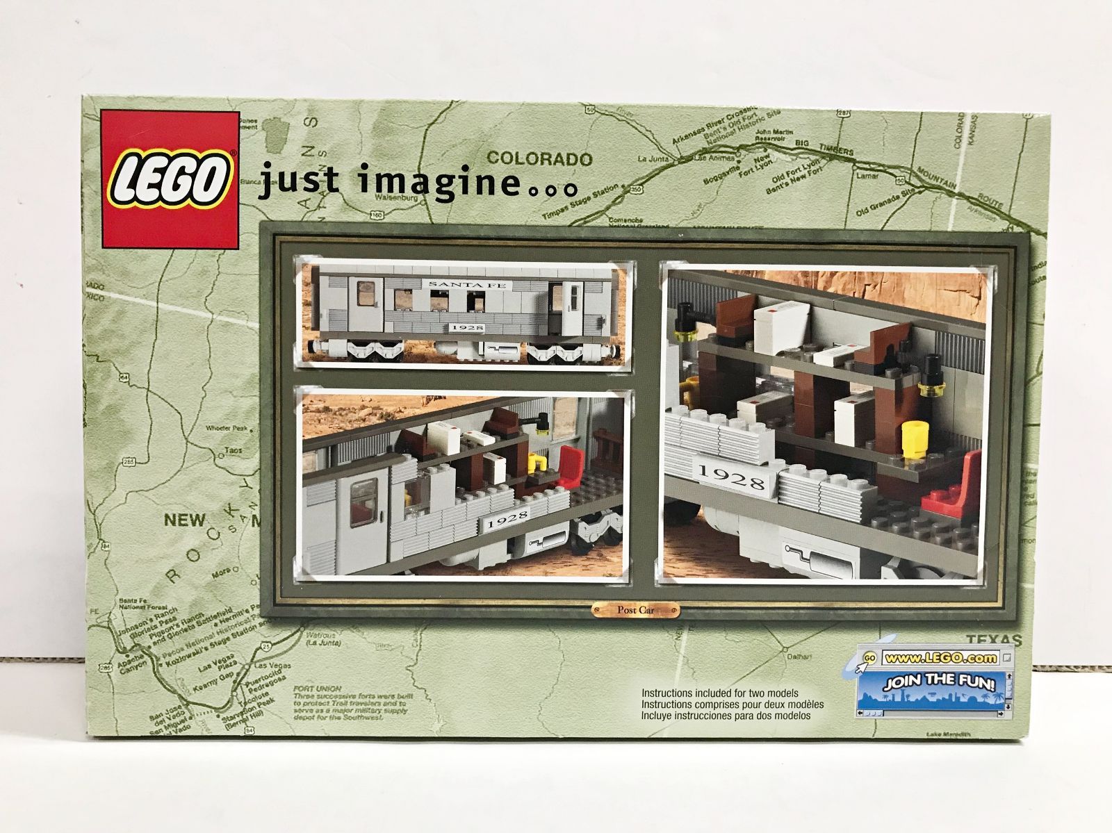 32 LEGO レゴ サンタフェ客車1 10025