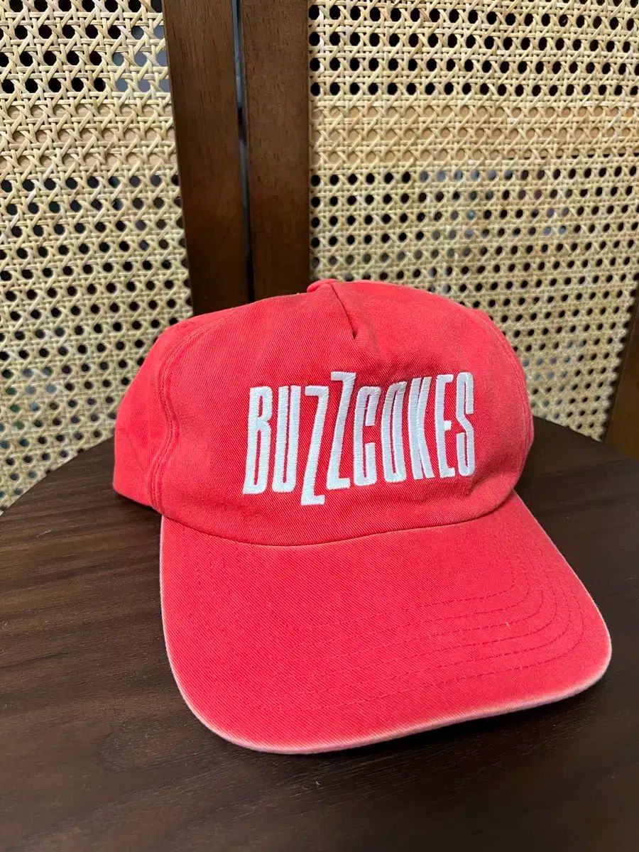 ザ ギークス バズコークス 5パネルキャップ フェイディド レッド
