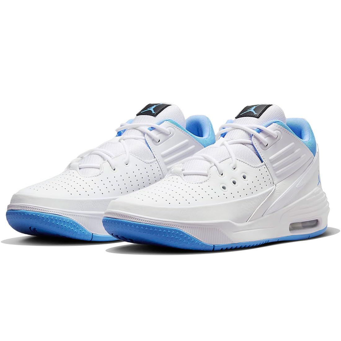ナイキ ジョーダン マックス オーラ 5 JORDAN MAX AURA 5 ホワイト ブラック ユニバーシティブルー DZ4353-104 日本 25.0cm ホワイト ブラック ユニバーシティブルー 25.0 cm