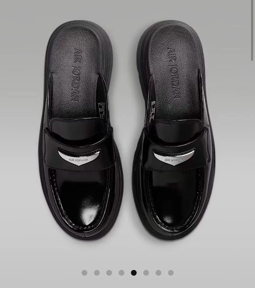 エアジョーダン ブラック ローファー スリッパ ミュール 260