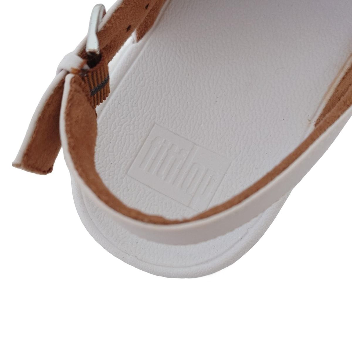  Fitflop フィットフロップ サンダル 38 レディース - 白 サンダル サンダル ミュール