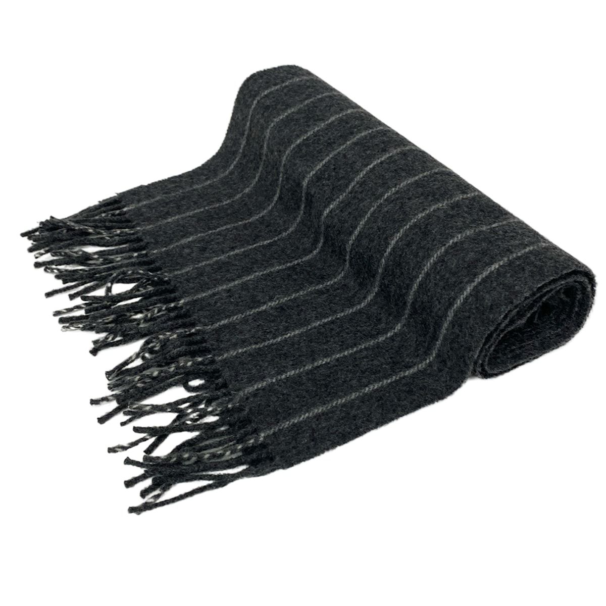 【Joshua Ellis】 ジョシュア エリス カシミヤ マフラー ブラック Joshua Ellis（ジョシュアエリス） マフラー カシミヤ100% カシミア