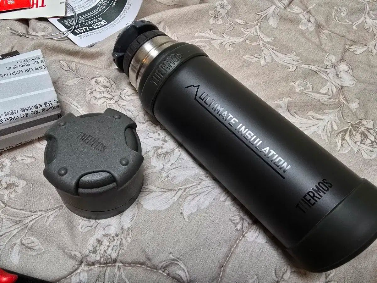 サーモス保温ボトル FFX 500 ml 501 K ポーチ