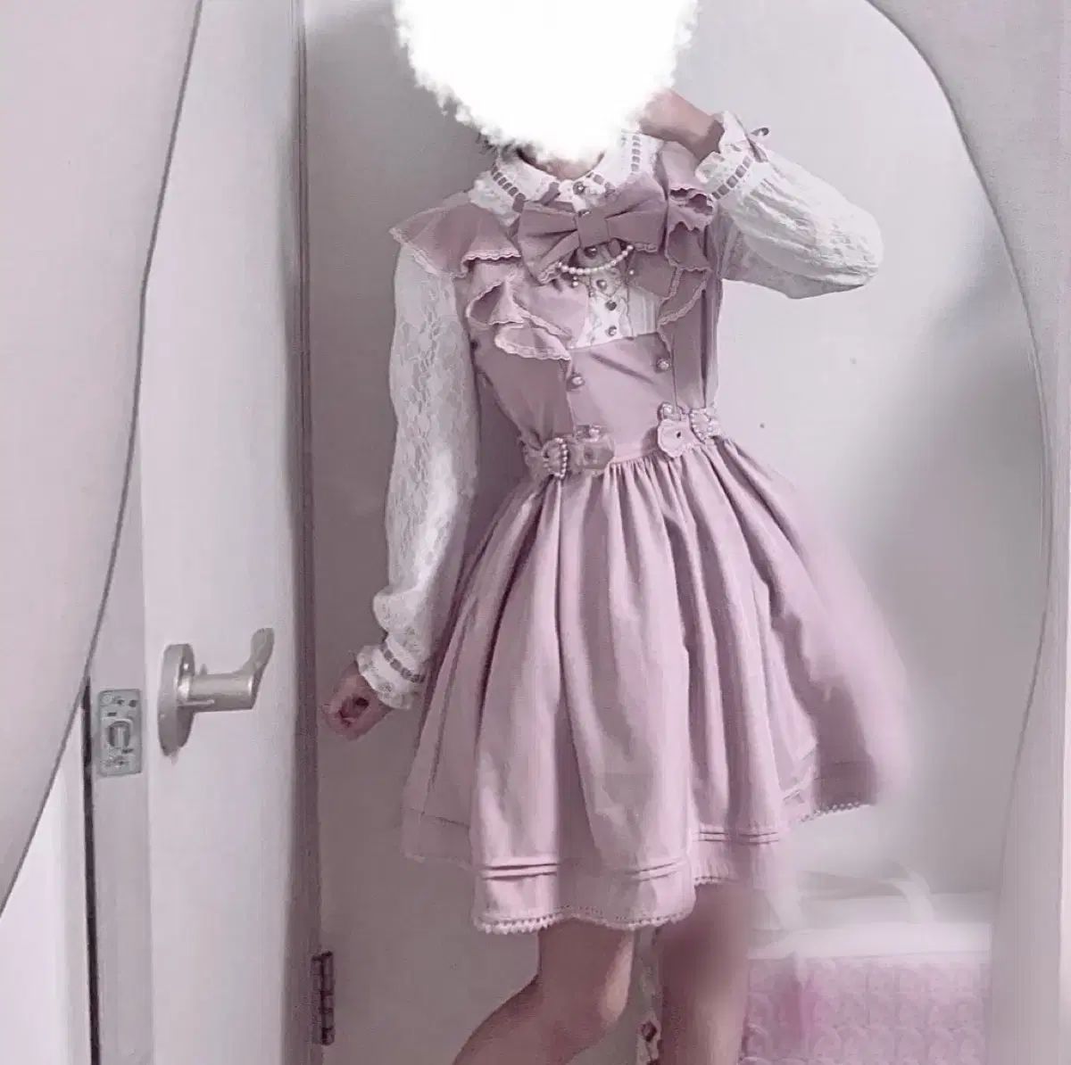 随時更新中！ リズリサ ハート バックル セットアップ 量産型 地雷系 量産型