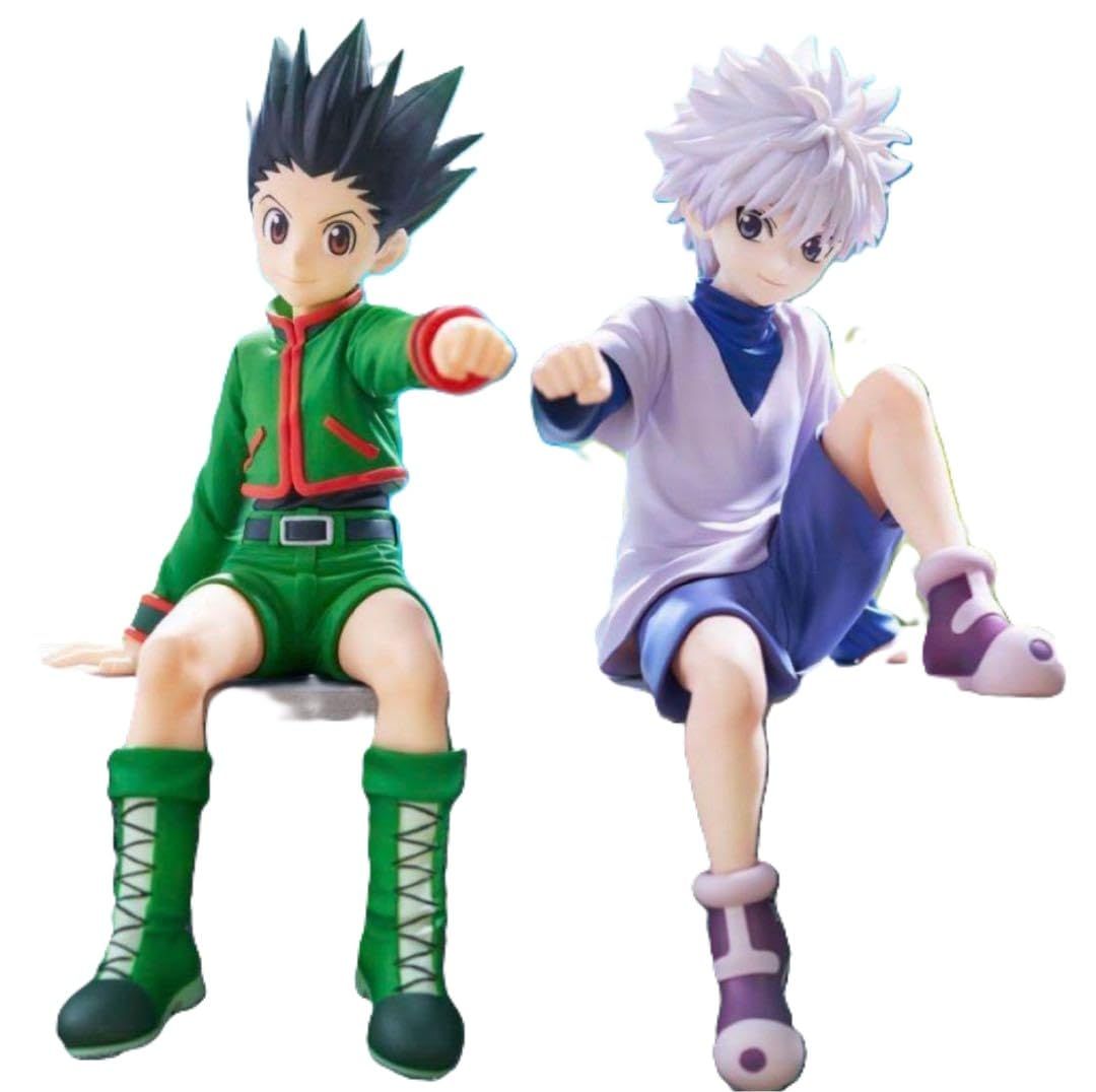 新品 ハンターハンター キルア & ゴン フィギュア ぬーどるストッパー