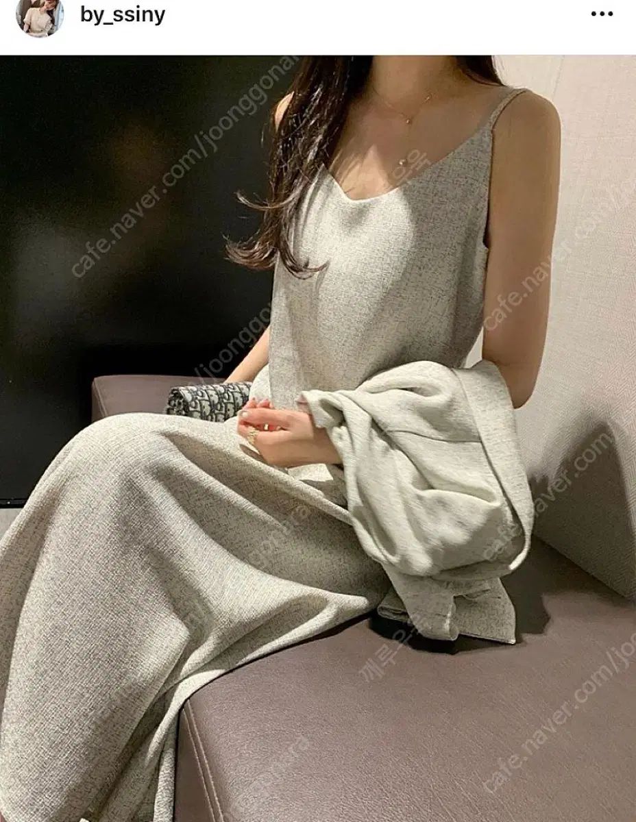 バイシーニ ツイード セットアップ 夏ツイード