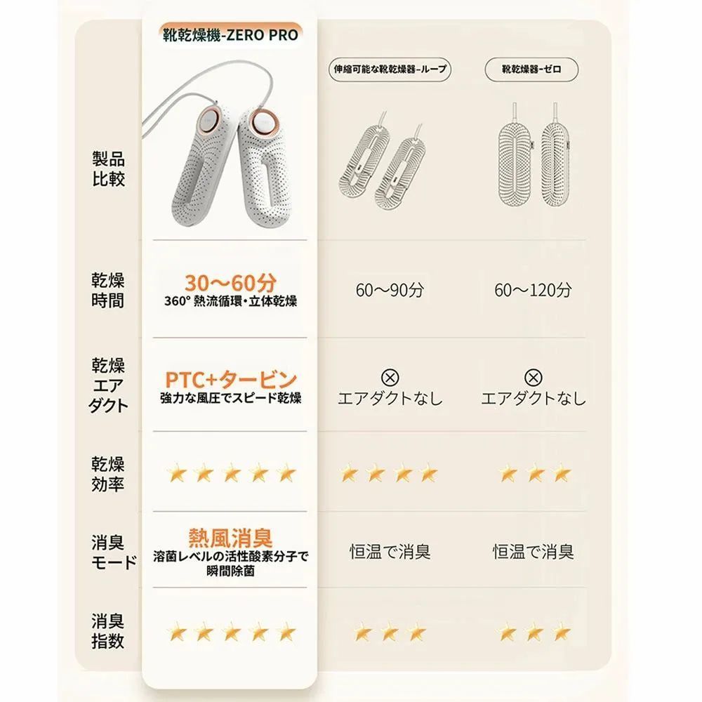 靴の乾燥機 おしゃれ