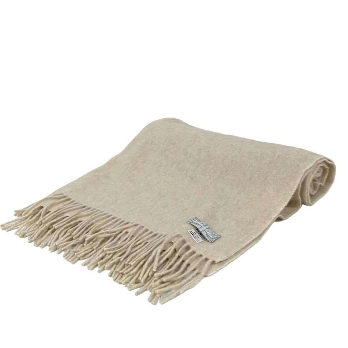 Joshua Ellis ジョシュアエリス ストール ショール - ベージュ カシミヤ