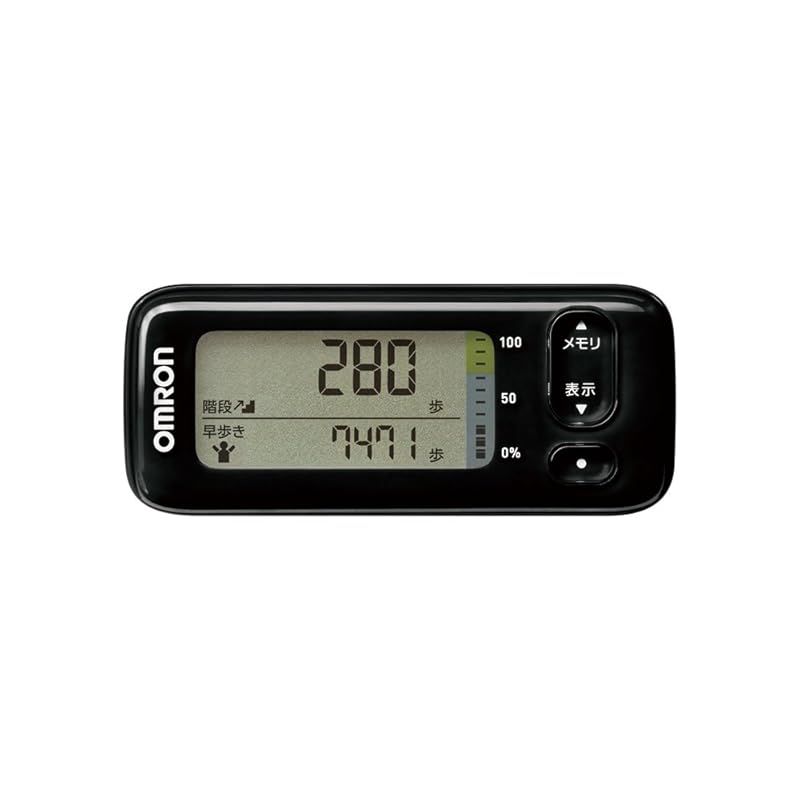 オムロン 活動量計 ブラック OMRON カロリスキャン HJA-405T-BK