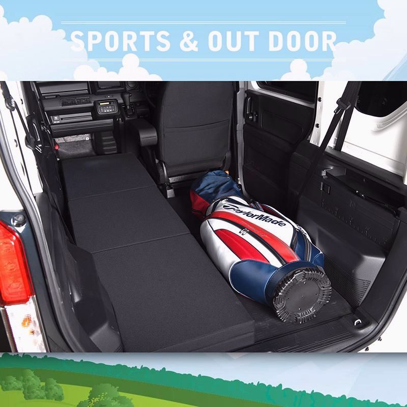 N-VAN JJ1 2系 N-VAN スタイル JJ1 2 車中泊 ベッド くるマット グッズ マット ベッドキット エアー 01 BRIGHTFACE_UK