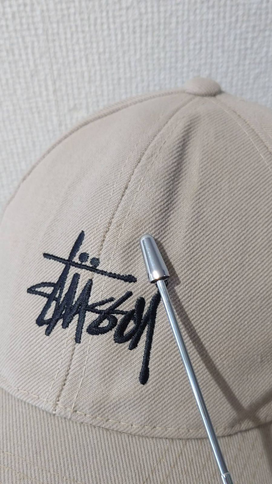 90’s Old Stussy 白タグ Stock Logo アジャスタブルキャップ