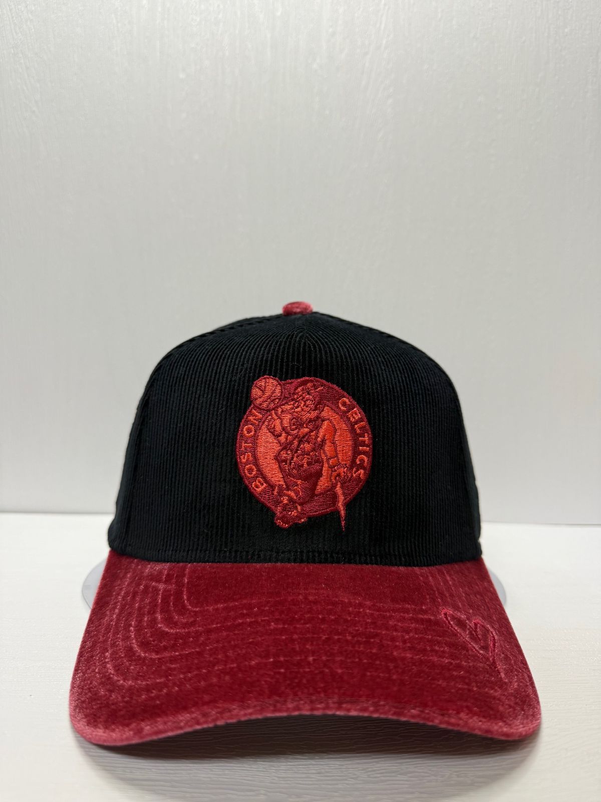 Newera ボストンセルティックス バレンタインデー 9 forty A-FRAME スナップバックキャップ ツートン