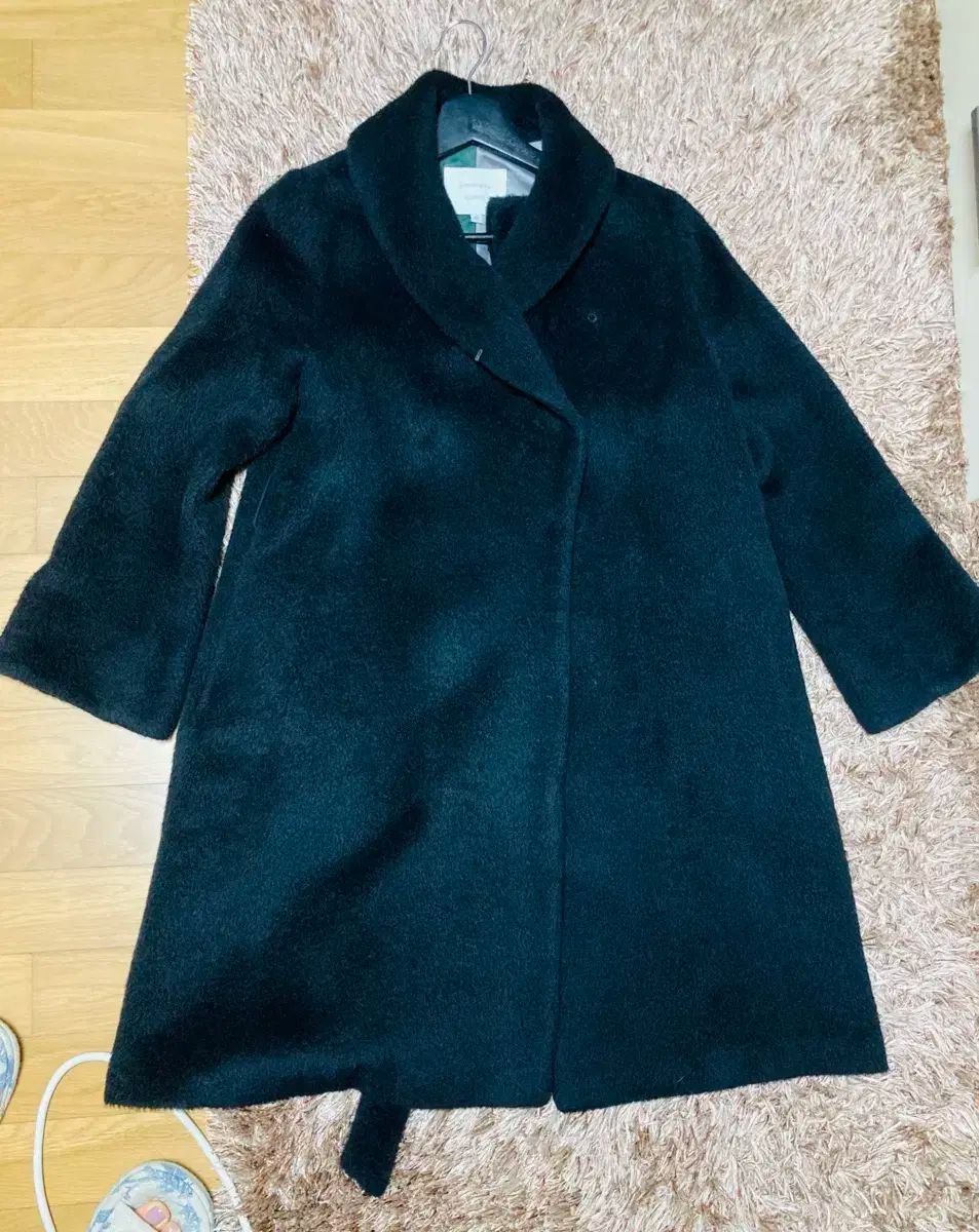 SO WOOL ブラック アルパカ コート 85