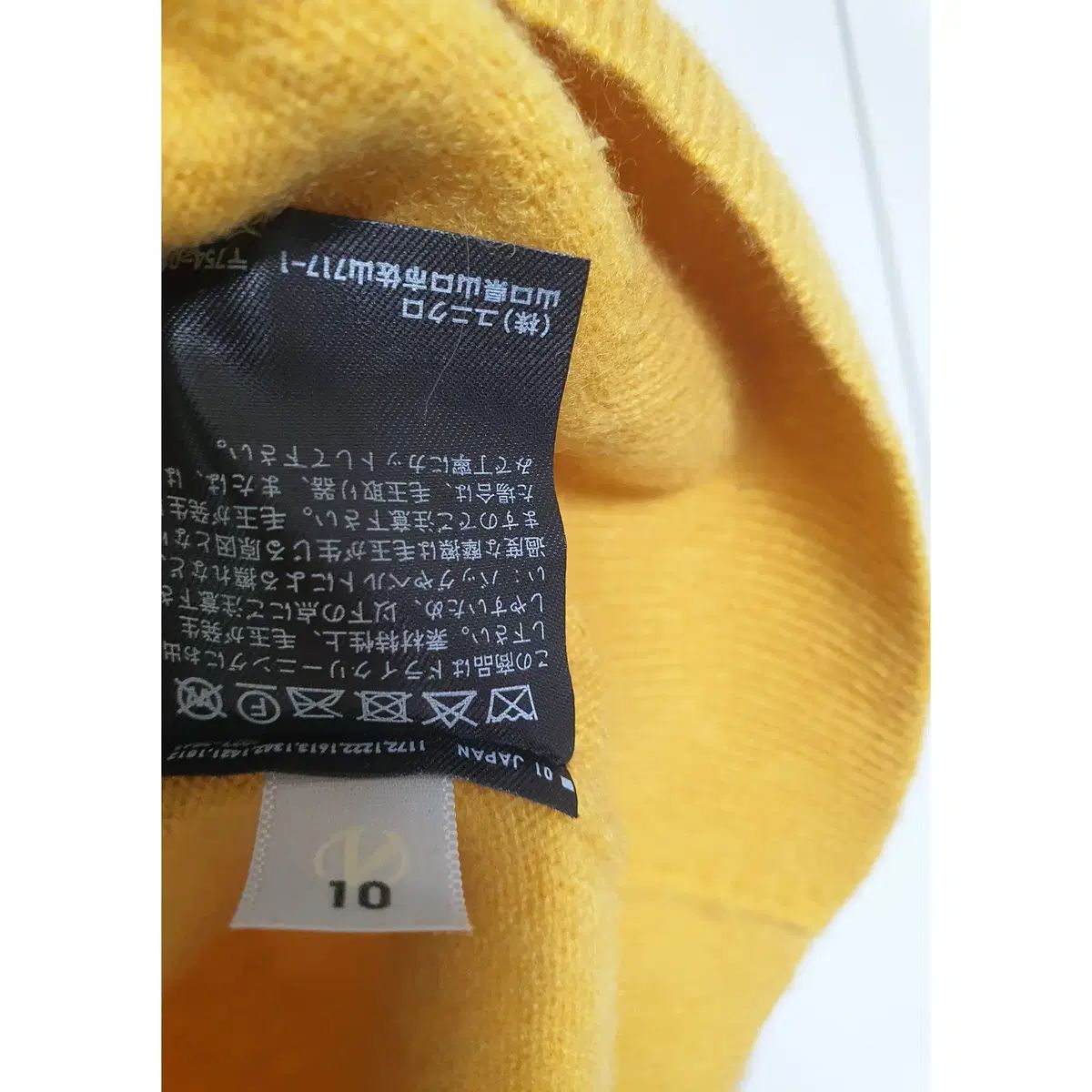 カシミア タートルネック