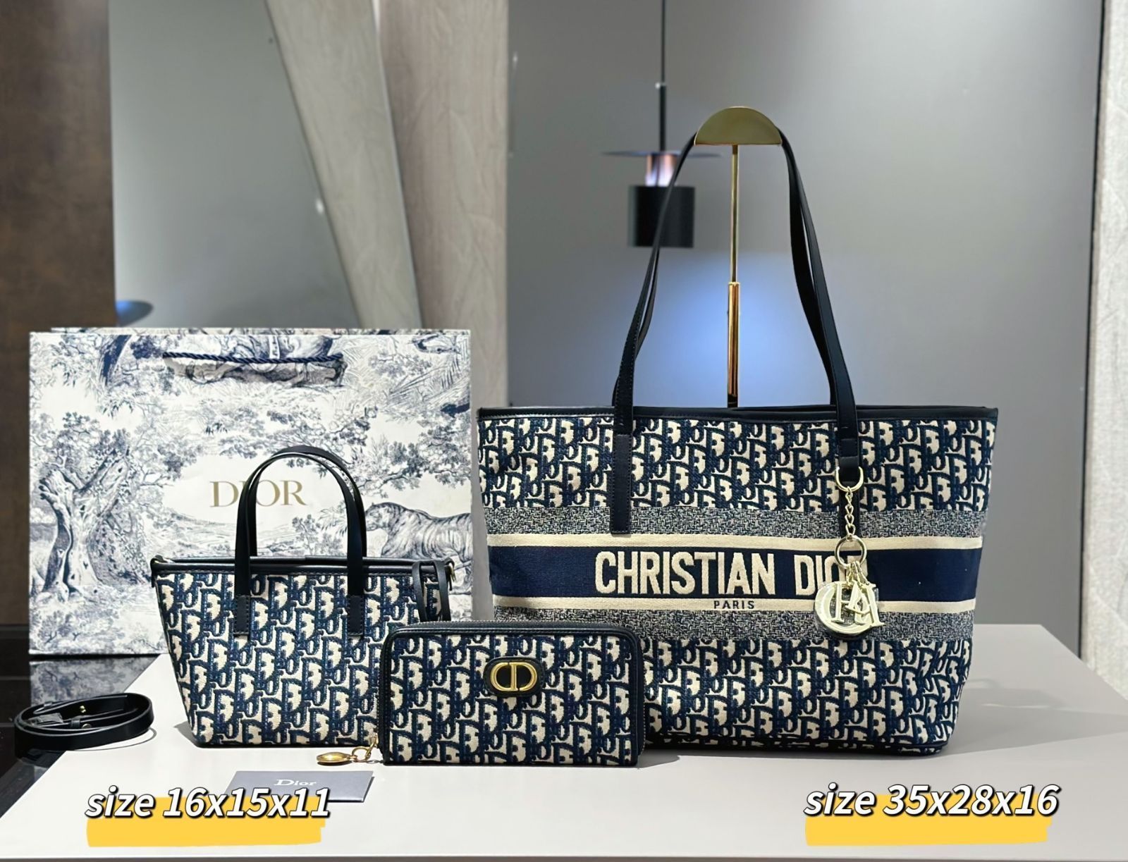 大人気 Christian Dior クリスチャンディオール トートバッグ