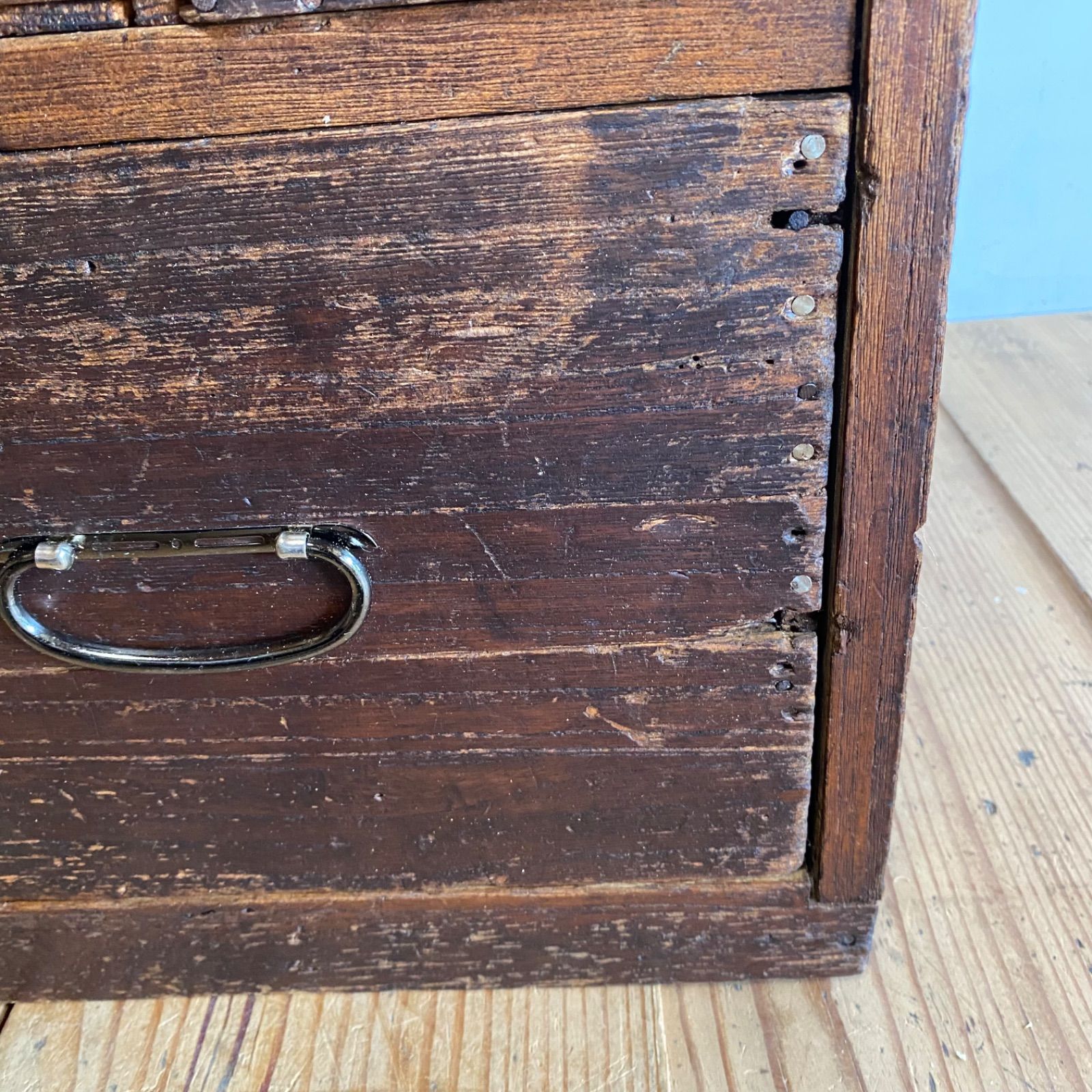 アンティーク チェスト 箪笥 ローボード テレビ台 昭和レトロ 無垢材