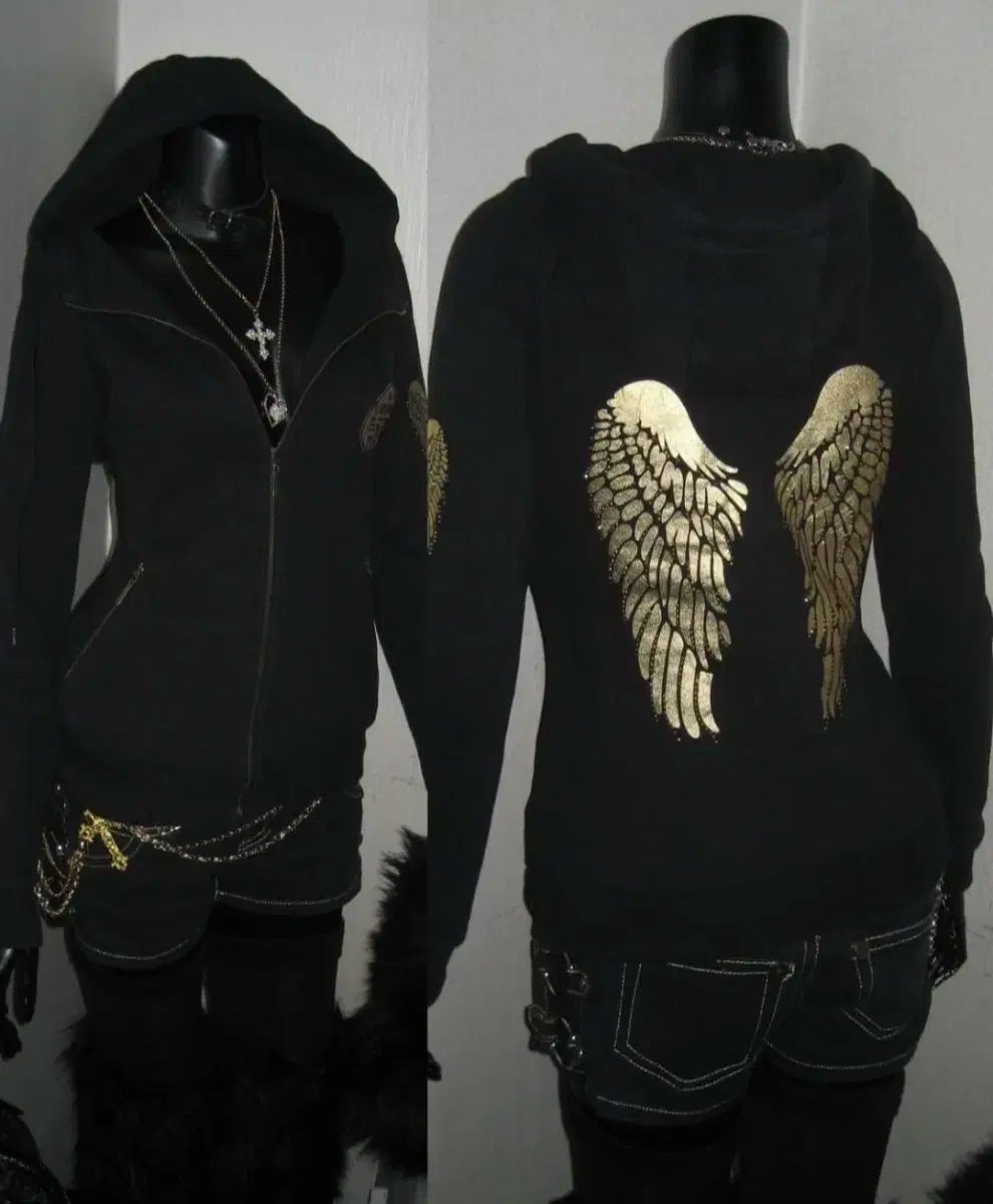 姉ギャル GOLD フリル ジップアップ