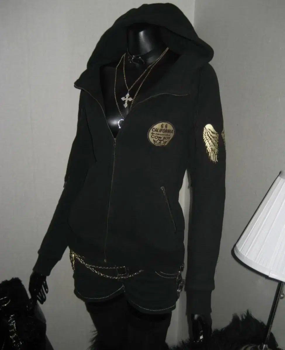 姉ギャル GOLD フリル ジップアップ