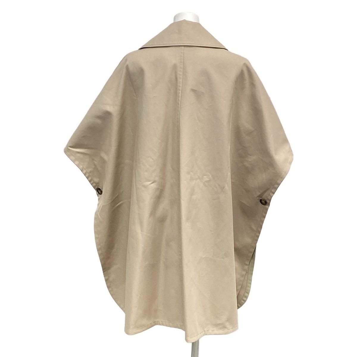 マックスマーラ ポンチョ サイズS レディース パーニス 24147311616 ベージュ ピュアコットン ケープコート トレンチ風 春 秋