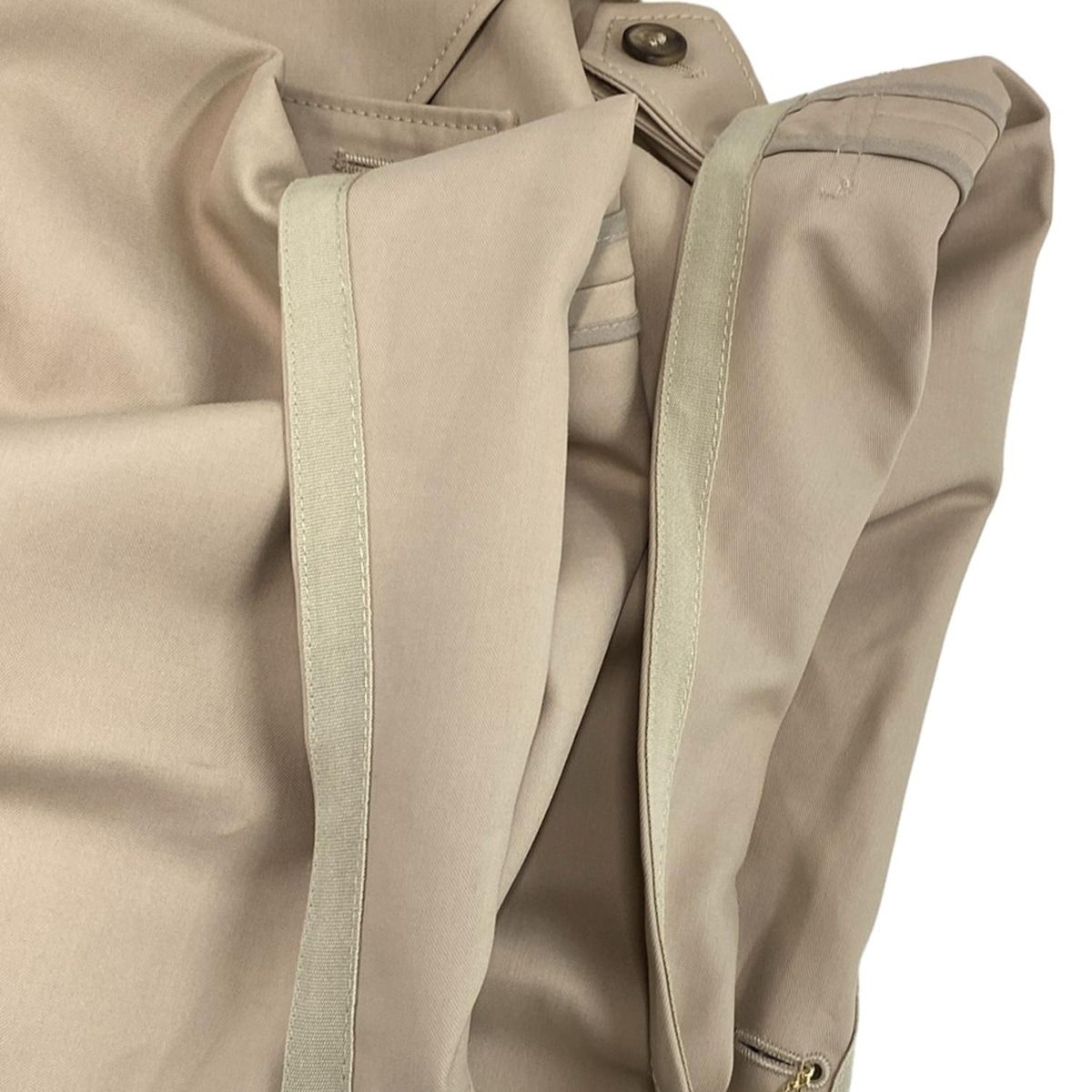 マックスマーラ ポンチョ サイズS レディース パーニス 24147311616 ベージュ ピュアコットン ケープコート トレンチ風 春 秋 GULLKHAN_COM