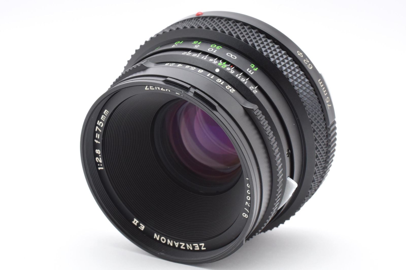返品保証 ゼンザブロニカ ZENZA BRONICA ZENZANON E II 75mm F2.8 ETR 04251026