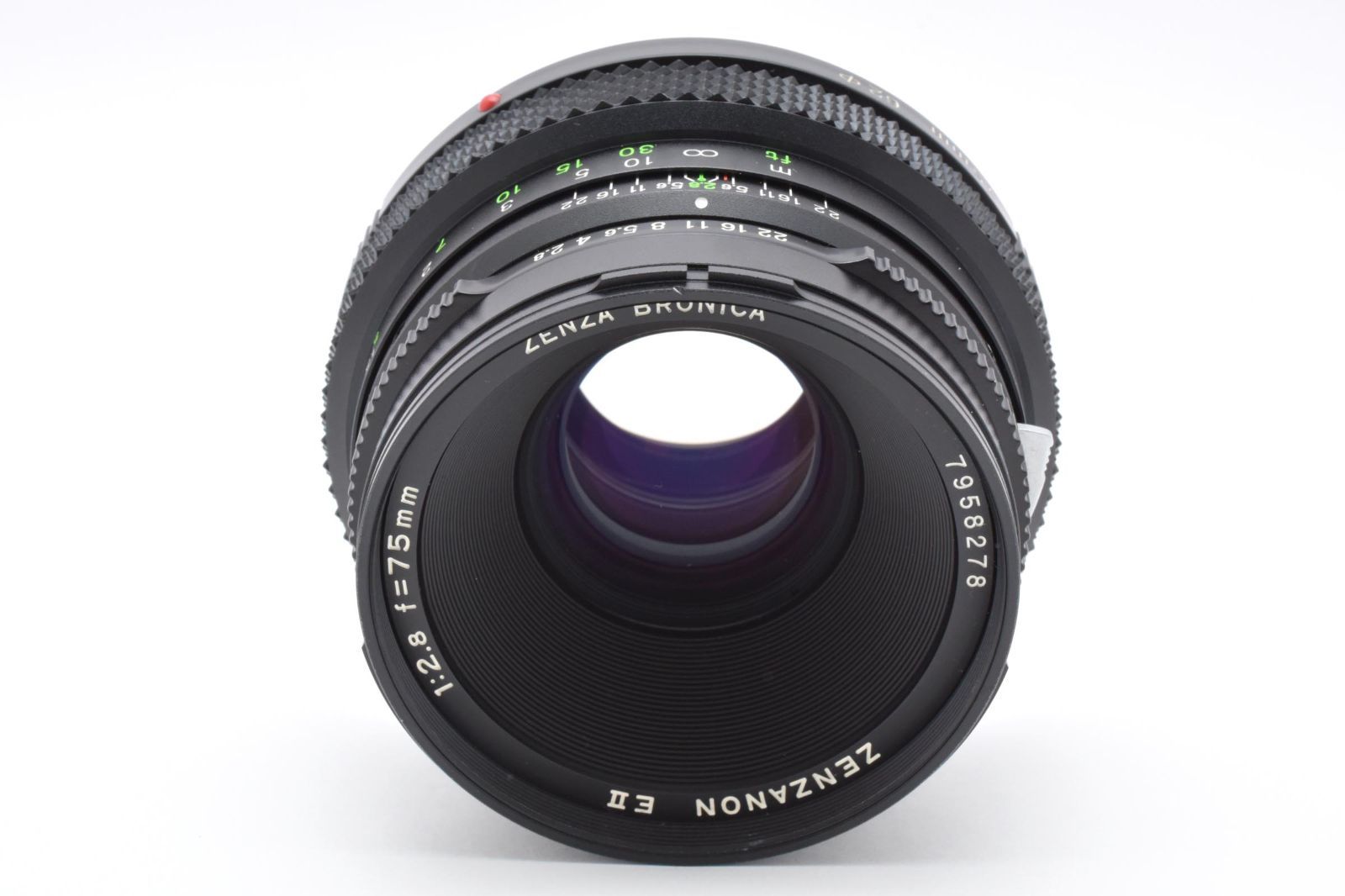 ゼンザブロニカ ZENZA BRONICA E II 75 mm F 2 8 ETR