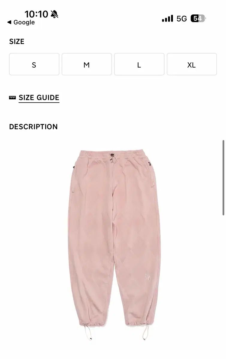 FETCH アーガイル ジョガー パンツ XL