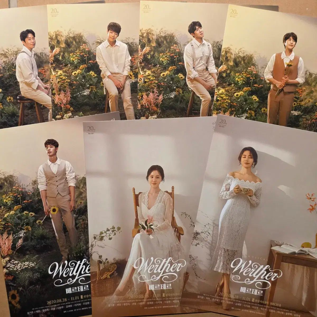 ミュージカル ベイルテイル 20周年 2次 プログラムブック はがき オム ジュンキュヒョン カイ ユ ヨンソク