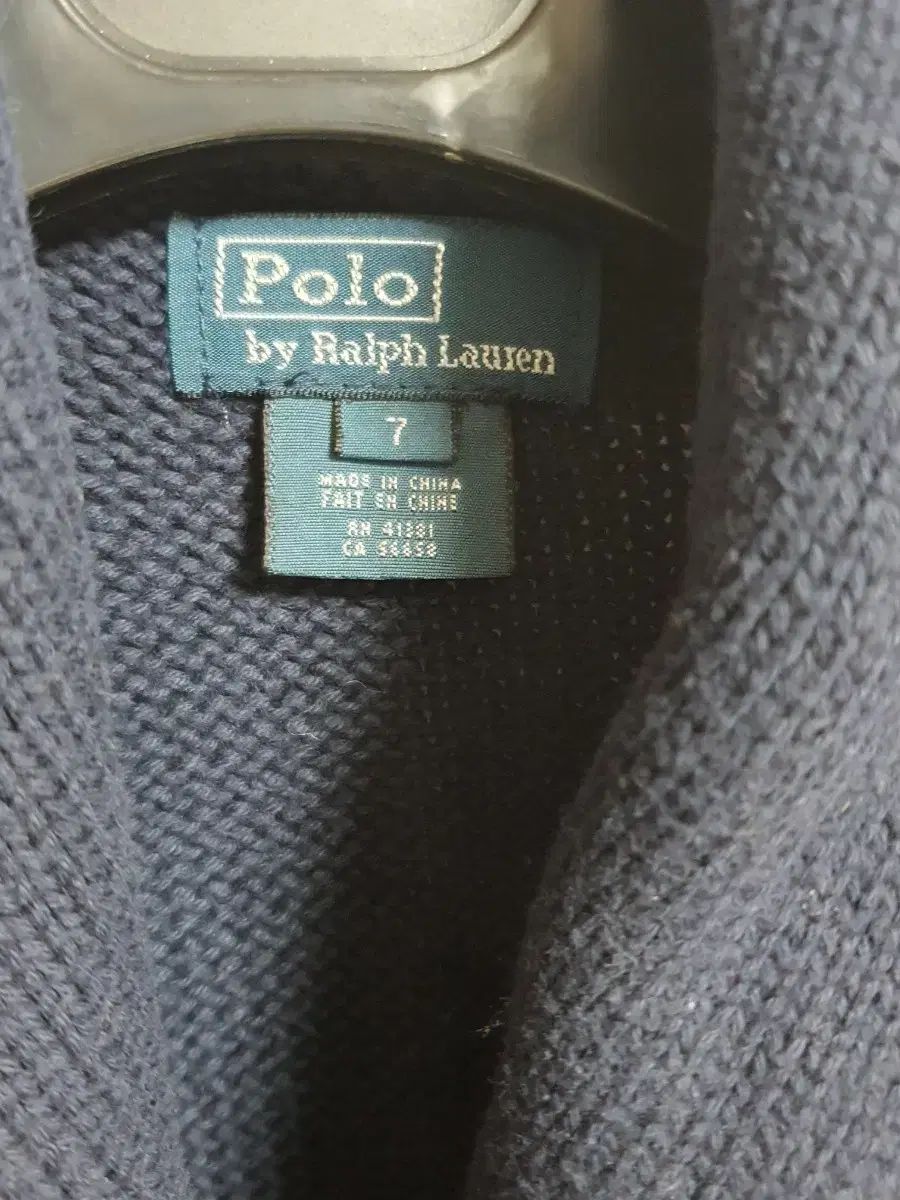 ポロ ラルフローレン ネイビー カーディガン キッズ POLO RALPH LAUREN 7