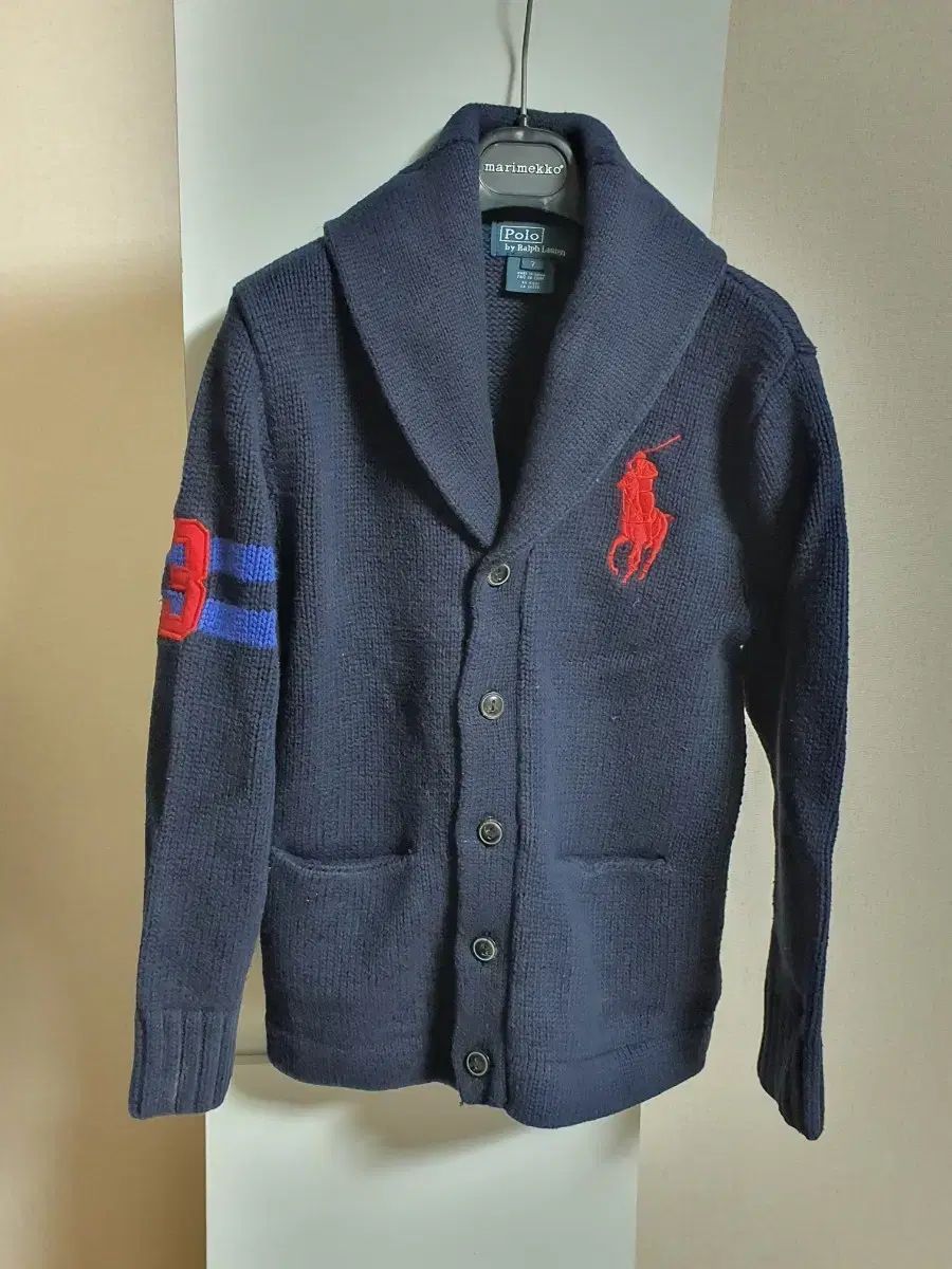 ポロ ラルフローレン ネイビー カーディガン キッズ POLO RALPH LAUREN 7
