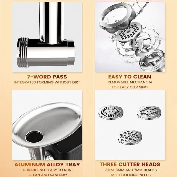 電動ミートグラインダー付属