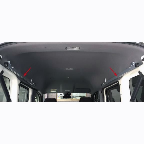 N-VAN 車内キャリア マルチレール RW-16J 〔左右各1セット〕 横山製作所 ROCKY ロッキー